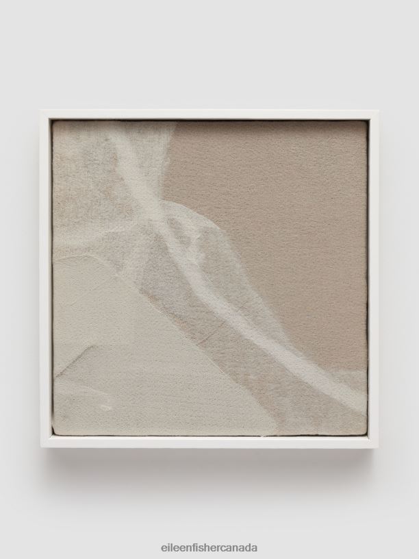 EILEEN FISHER Waste No More Study 8 Women BONE Accessories 024FN1195