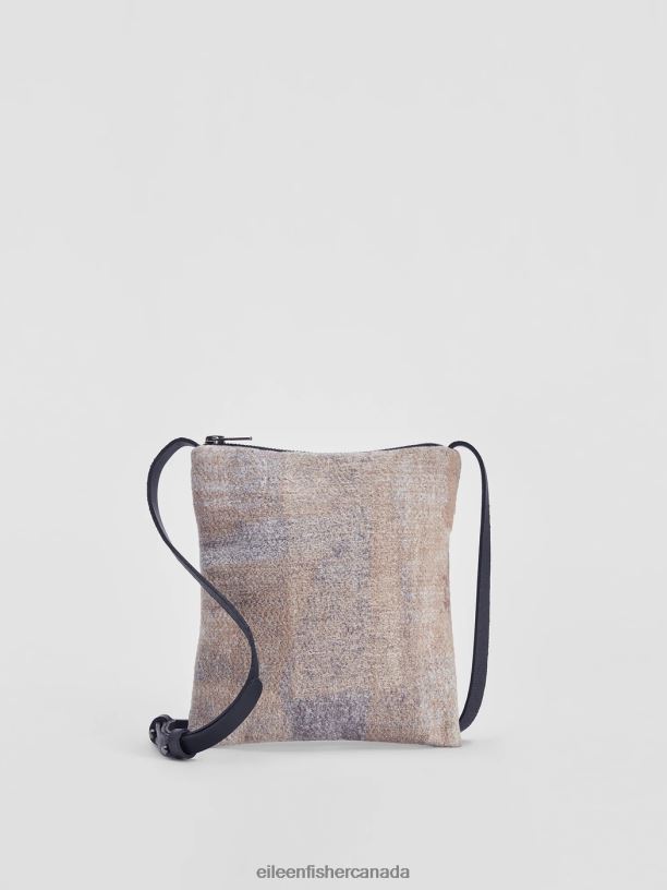 EILEEN FISHER Waste No More Crossbody Bag Women STONE Accessories 024FN1161