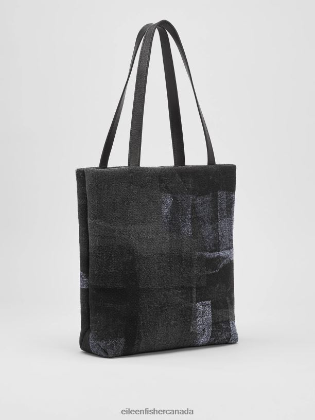 EILEEN FISHER Waste No More Felted Tote Women CHARCOAL Accessories 024FN1166