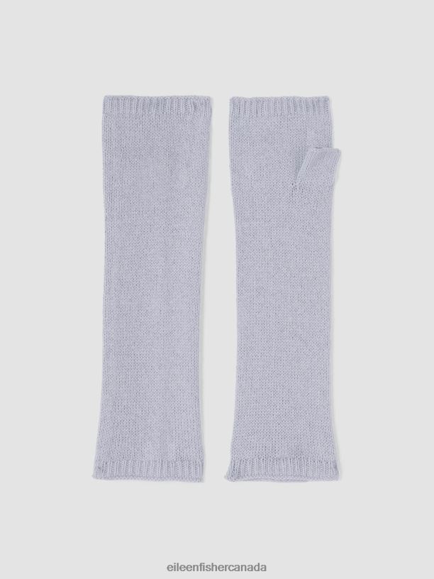 EILEEN FISHER Cotton and Recycled Cashmere Glovelettes Women DELPHINE Accessories 024FN1120
