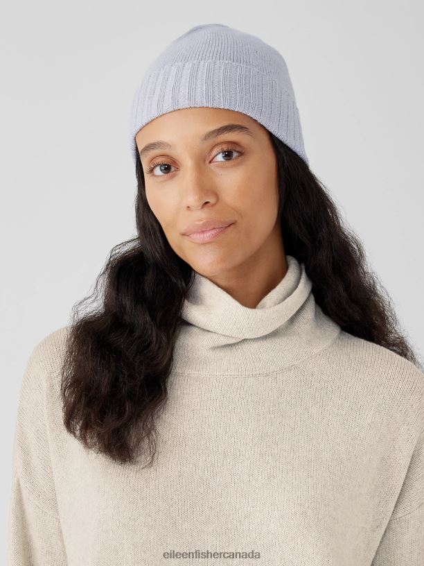 EILEEN FISHER Cotton and Recycled Cashmere Hat Women DELPHINE Accessories 024FN1123