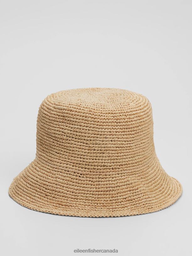 EILEEN FISHER Mar Y Sol Raffia Bucket Hat Women NATURAL Accessories 024FN1130