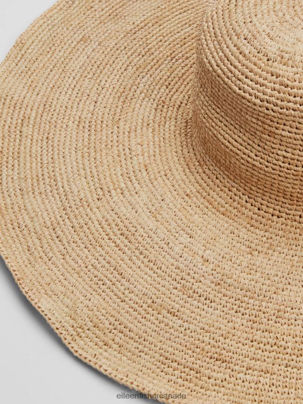 EILEEN FISHER Mar Y Sol Raffia Sun Hat Women NATURAL Accessories 024FN1131