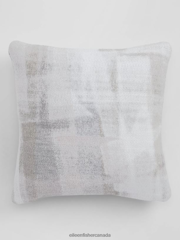 EILEEN FISHER Waste No More Felted Pillow 11" by 11" Women WHITE/ASH Accessories 024FN1207
