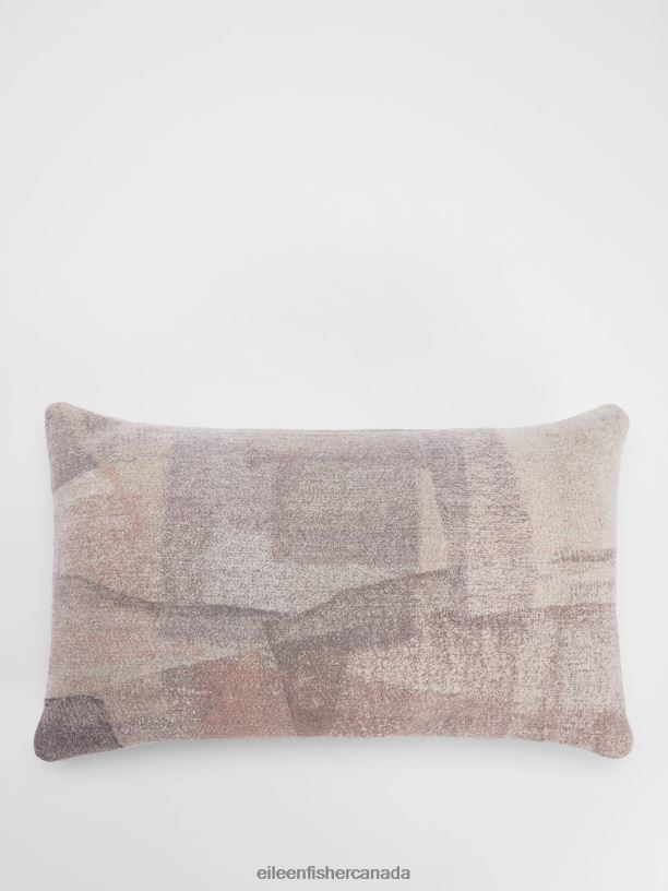 EILEEN FISHER Waste No More Felted Pillow 12" by 20" Women STONE Accessories 024FN1199