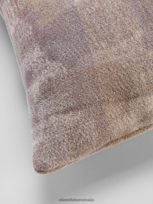 EILEEN FISHER Waste No More Felted Pillow 18\" by 18\" Women STONE Accessories 024FN1205