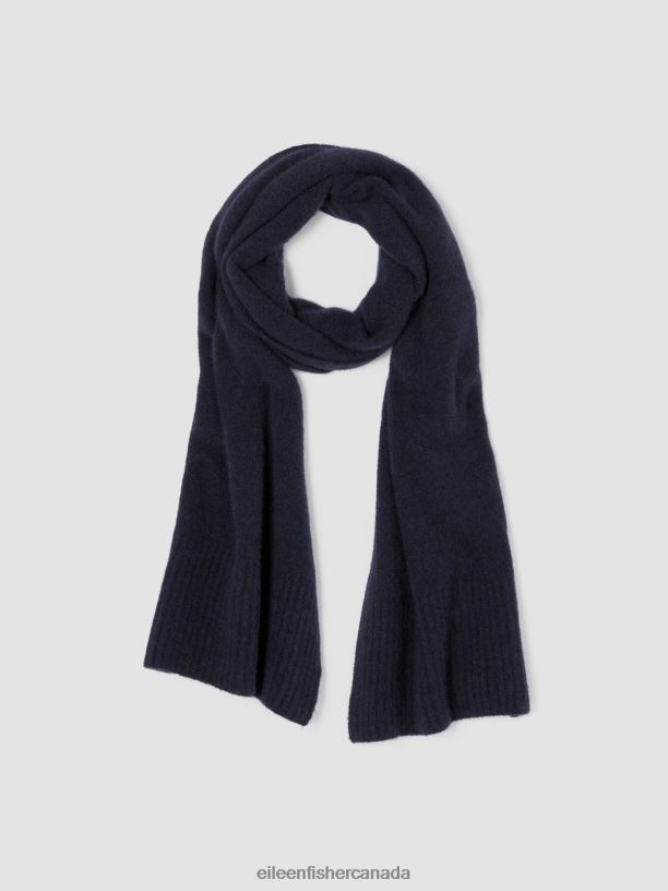 EILEEN FISHER Cashmere Silk Bliss Scarf Women NOCTURNE Accessories 024FN1113