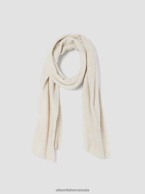 EILEEN FISHER Cashmere Silk Bliss Wrap Women MAPLE OAT Accessories 024FN1106