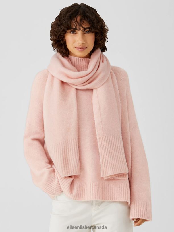 EILEEN FISHER Cashmere Silk Bliss Wrap Women POWDER Accessories 024FN1108