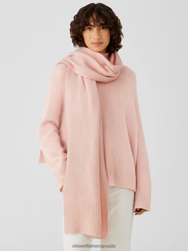 EILEEN FISHER Cashmere Silk Bliss Wrap Women POWDER Accessories 024FN1108