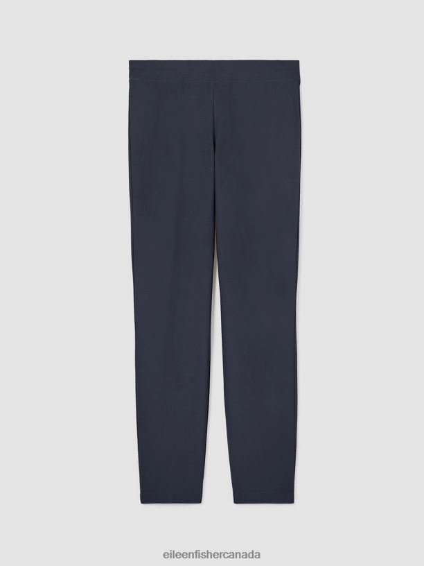 EILEEN FISHER Washable Stretch Crepe Pant Slim Fit Ankle Length Women BARLEY Clothing 024FN742