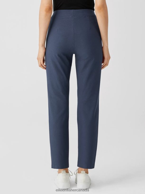 EILEEN FISHER Washable Stretch Crepe Pant Slim Fit Ankle Length Women CASSIS Clothing 024FN740