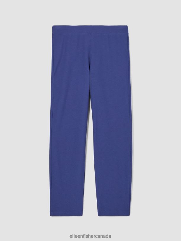 EILEEN FISHER Washable Stretch Crepe Pant Slim Fit Ankle Length Women IRIS Clothing 024FN697
