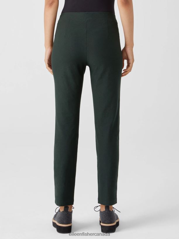 EILEEN FISHER Washable Stretch Crepe Pant Slim Fit Ankle Length Women IVY Clothing 024FN743