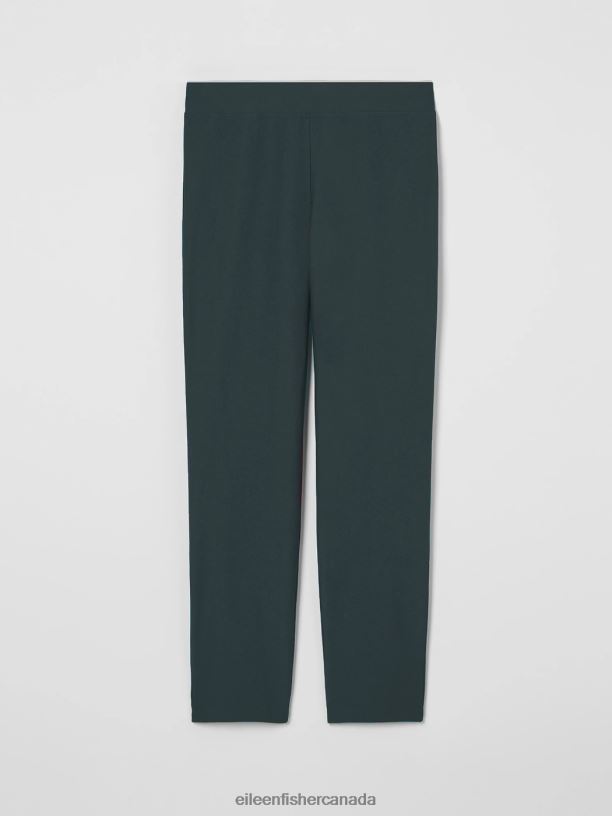 EILEEN FISHER Washable Stretch Crepe Pant Slim Fit Ankle Length Women IVY Clothing 024FN743