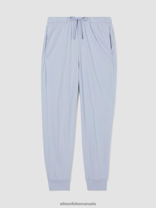 EILEEN FISHER Organic Cotton InterlockJogger Sleep Pant Easy Fit Ankle Length Women DELPHINE Clothing 024FN911