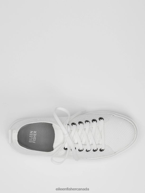 EILEEN FISHER Peris Recycled Stretch Knit Wedge Sneaker Women BLACK Shoes 024FN1064